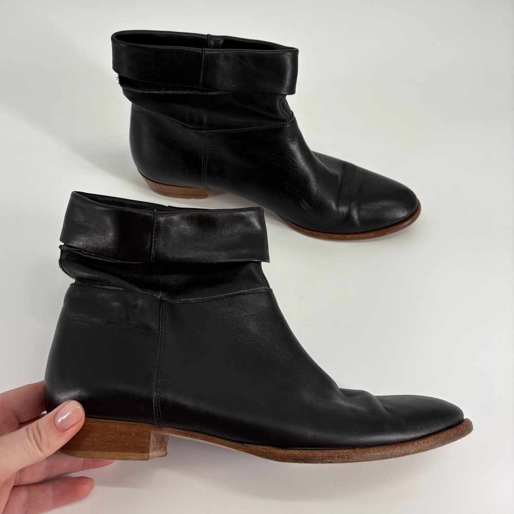 Sigerson Morrison Black Leather Boots